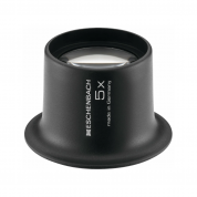 Лупа техническая часовая плосковыпуклая Eschenbach Watchmaker's magnififers, диаметр 25 мм, 5.0х, 20.0 дптр