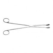 Щипцы д/удаления пл.яйца, с кремал. прямые с шириной губок 14 мм, 260 мм Тумботино, Россия