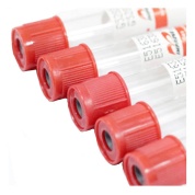 Вакуумные пробирки Improvacuter без наполнителя, красные, 4 мл, 13х75 мм (уп. 100шт) 602040112