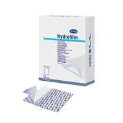 Повязка прозрачная на рану Hydrofilm 6 х 7 см (10 шт / упак), Германия