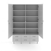 Двухсекционый шкаф для приборов НВ-1200 ШПр