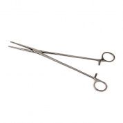 Зажим гинекологический, прямой, №2, 285 мм, Тумботино Россия