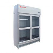 Шкаф стерильного хранения с распашными дверями для фармацевтических производств (КД 442.120.31, штанги для развешивания)