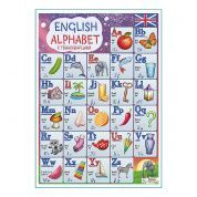 Английский алфавит плакат A1+/A2+