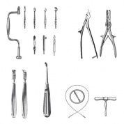 Набор инструментов хирургических нейрохирургический (для трепанации черепа) ПТО Медтехника, Россия