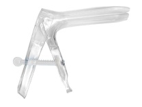 Зеркало гинекологическое по Куско Дафина-Алайф с дуговым фиксатором, стерильное, размер L, Китай