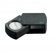 Лупа техническая складная апланатическая ручная (карманная) Folding, диаметр 23 мм, 10.0х
