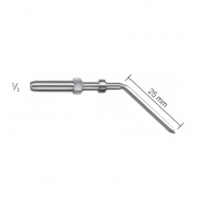 Электрод-ланцет, изогнутый , длина 25мм KLS Martin