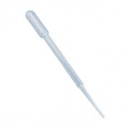 Пипетка Пастера 2 мл, 155мм, ПЭ, градуированная, индивидуальная упаковка, стерильная (100 шт/уп)