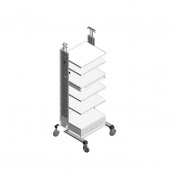 Стойка эндоскопическая аппаратная Модель 7611