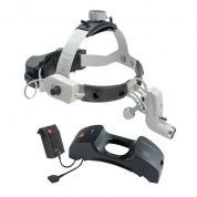 Осветитель медицинский налобный ML4 LED с mPack UNPLUGGED и трансформатором Heine, Германия