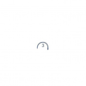 Игла хирургическая 3, серии PAG-655 полукруглая 1/2 окружности Medicor