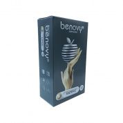 ! Перчатки латексные медицинские BENOVY Latex Chlorinated, р-м S, 50 пар в упаковке