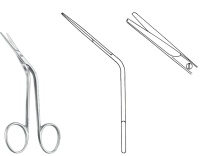 Ножницы хирургические, по FOMON, носовые, изогнутые под углом, 14 см KLS Martin, Германия