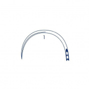 Игла хирургическая 1, серии Ha-572 полукруглая 1/2 Medicor