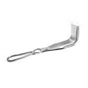 Зеркало медицинское по Дуайену №1, малое.(58х35) длина 225 мм. Surgiwell