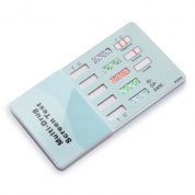 Тест на наркотики по моче МУЛЬТИ-10 НАРКОСТОП (MET, BZO, BAR, MOP, MTD, COC, AMP, THC, MDMA, PCP), Китай