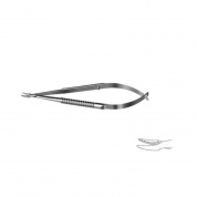 Иглодержатель по Барракеру, изогнутый 115 мм H-2104 ПТО Медтехника