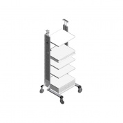 Стойка эндоскопическая аппаратная Модель 7511