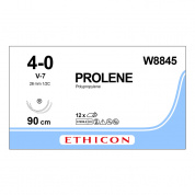 Шовный материал ПРОЛЕН 4/0, 90 см, синий СС 26 мм х 2, 1/2 Ethicon