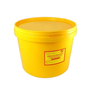 Емкость-контейнер одноразовый 3,0 л. класс Б (желтый), Россия