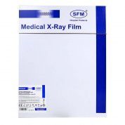 30 х 40 см (100 листов) - Синечувствительная Пленка медицинская для рентгенографии SFM общего назначения X-Ray BF, (Германия)