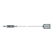 Соединительный кабель для 2-х составных нейтральных электродов с зажимом, 5 м