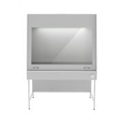 Вытяжной шкаф без тумбы и со столешницей из ЛДСП Теолаб НВ-1500 ШВ-М