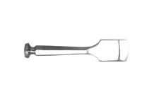 Долото с шестигранной ручкой плоское 40 мм с закругленной лопаткой, Ворсма