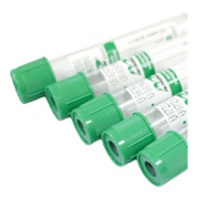 Вакуумные пробирки Improvacuter с литий гепарином, зеленые, 2 мл, 13х100 мм (уп. 100 шт) 653020112