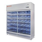 Шкаф стерильного хранения с раздвижными дверями и лампами УФО (КД 432.180.00)