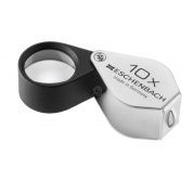 Лупа техническая апланатическая складная в металлическом корпусе Eschenbach, диаметр 21 мм, 10.0х