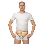 Бандаж фиксирующий грыжевый паховый двусторонний размер 2