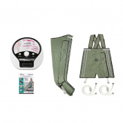 WelbuTech Seven Liner Zam Luxury Аппарат для лимфодренажа, прессотерапии, массажа (манжеты для ног, новый тип стопы + шорты), размер XL