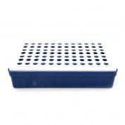 Штатив с крышкой для пробирок типа Эппендорф 0,5 мл на 96 гнезда, ПС