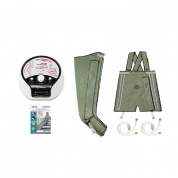 WelbuTech Seven Liner Zam Luxury Аппарат для лимфодренажа, прессотерапии, массажа (манжеты для ног, новый тип стопы + шорты), размер L