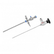 Цистоуретроскоп детский диагностический с инструментальным каналом (ствол 9 Ш, инструментальный канал 3 Ш; оптика D=1,9 мм, L=119 мм)