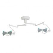 Хирургический потолочный двухблочный светильник Аксима-СД-160/160 Медико