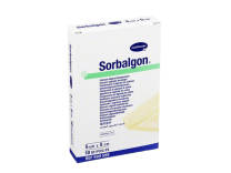 SORBALGON - Повязки из волокон кальция-альгината (стерильные), 10 шт, Германия