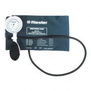 Механический тонометр e-mega белый (белая, 1 шланговая дезинфицируемая однокомпонентная манжета младенческая) Riester