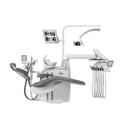 Diplomat Adept DA380 - стационарная стоматологическая установка с нижней подачей инструментов 