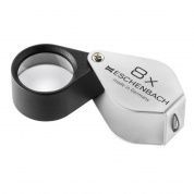 Лупа техническая апланатическая складная в металлическом корпусе Eschenbach, диаметр 21 мм, 8.0х