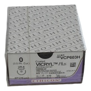 Шовный материал ВИКРИЛ ПЛЮС 0 70 см. фиолетовый Кол. 27 мм. 5/8 Ethicon