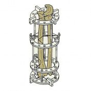Комплект деталей аппарата Илизарова для бедра, Россия