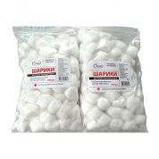 Ватные шарики стерильные, упак/100шт, Россия