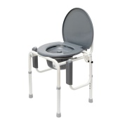 WC302 Кресло-туалет с откидными поручнями (аналог WC Delux)