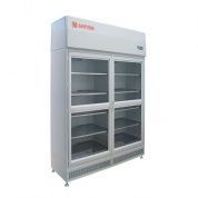 Шкаф стерильного хранения с распашными дверями и лампами УФО (КД 442.120.00)