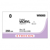 Шовный материал ВИКРИЛ 0 КАТУШКА 2.5м. фиолетовый лигатура Ethicon
