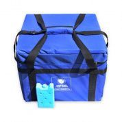 Термоконтейнер Т-25 XPS-НК-С в сумке чехле + хладоэлемент ХТЛ-3, 15 шт., Россия