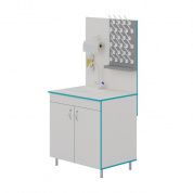 Лабораторный стол-мойка МО НВК 800 ПП